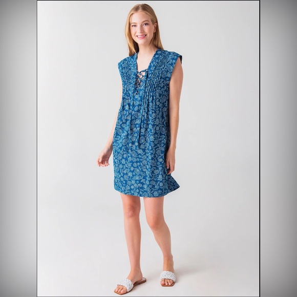 Faherty Dresses & Skirts - Faherty x B. Yellowtail Cameo Cove Dress Sz L